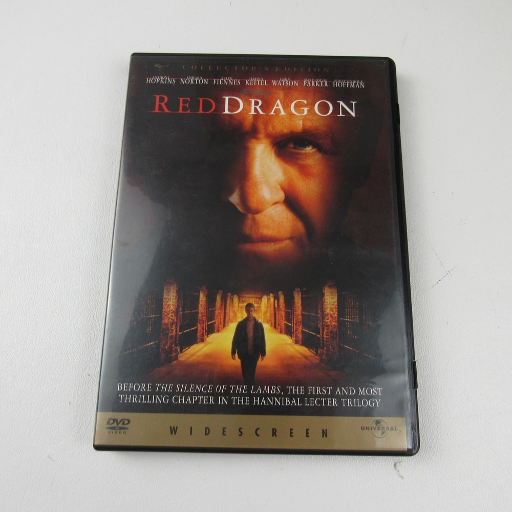 Red Dragon Collectors Edition DVD Widescreen Anthony Hopkins Horror Thriller